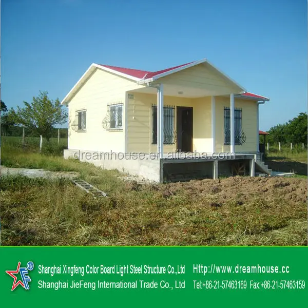 Дешевые каркасные дома/1 спальня мобильные дома/сборные дома