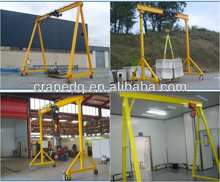 Well controlled gantry crane 1.5ton with trade assurance