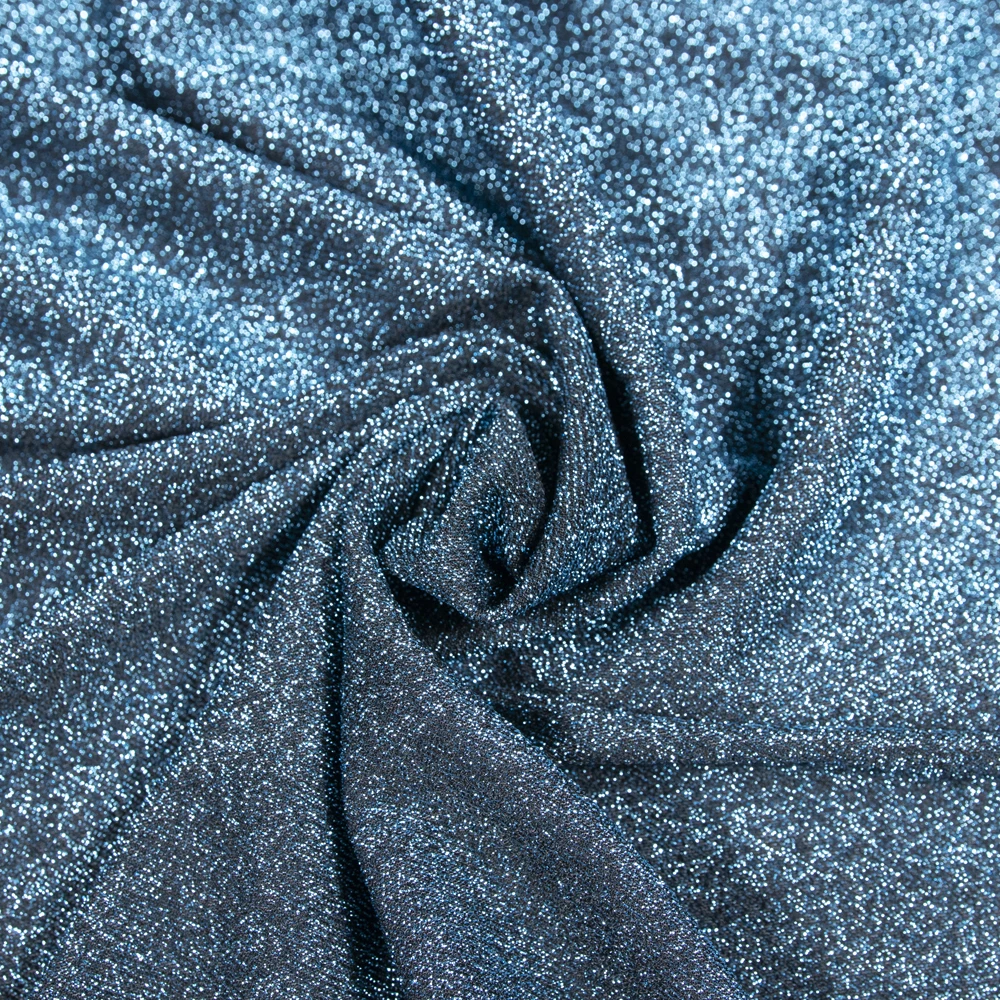 Wholesale nylon spandex lurex knit gold thread lame fabric