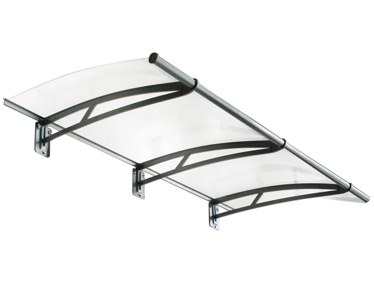 Manual PU coated polycarbonate retractable awning outdoor for wholesale