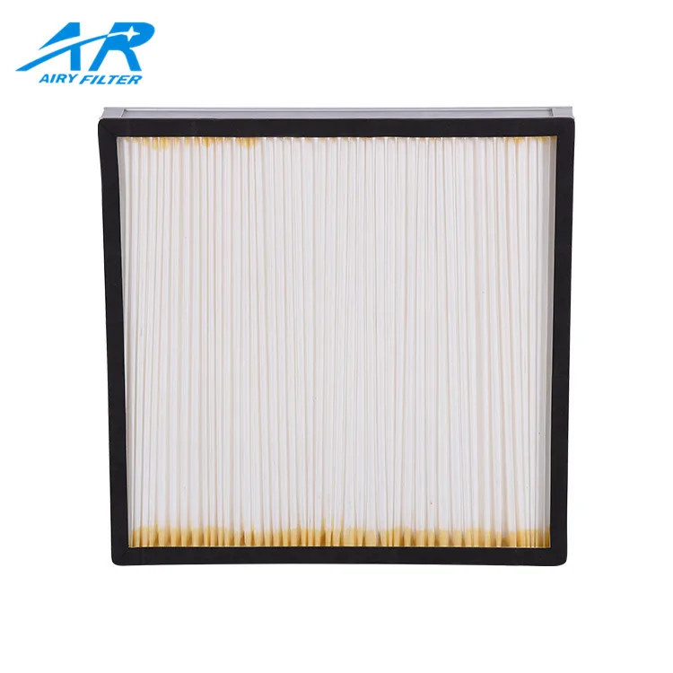Большая вместимость панели плиссированные/алюминий промышленная воздушные фильтры панелей