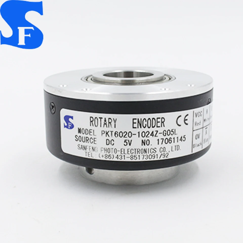 PKT series 20mm hollow shaft 1024 pulse rotary encoder PKT6020-1024Z-G05L