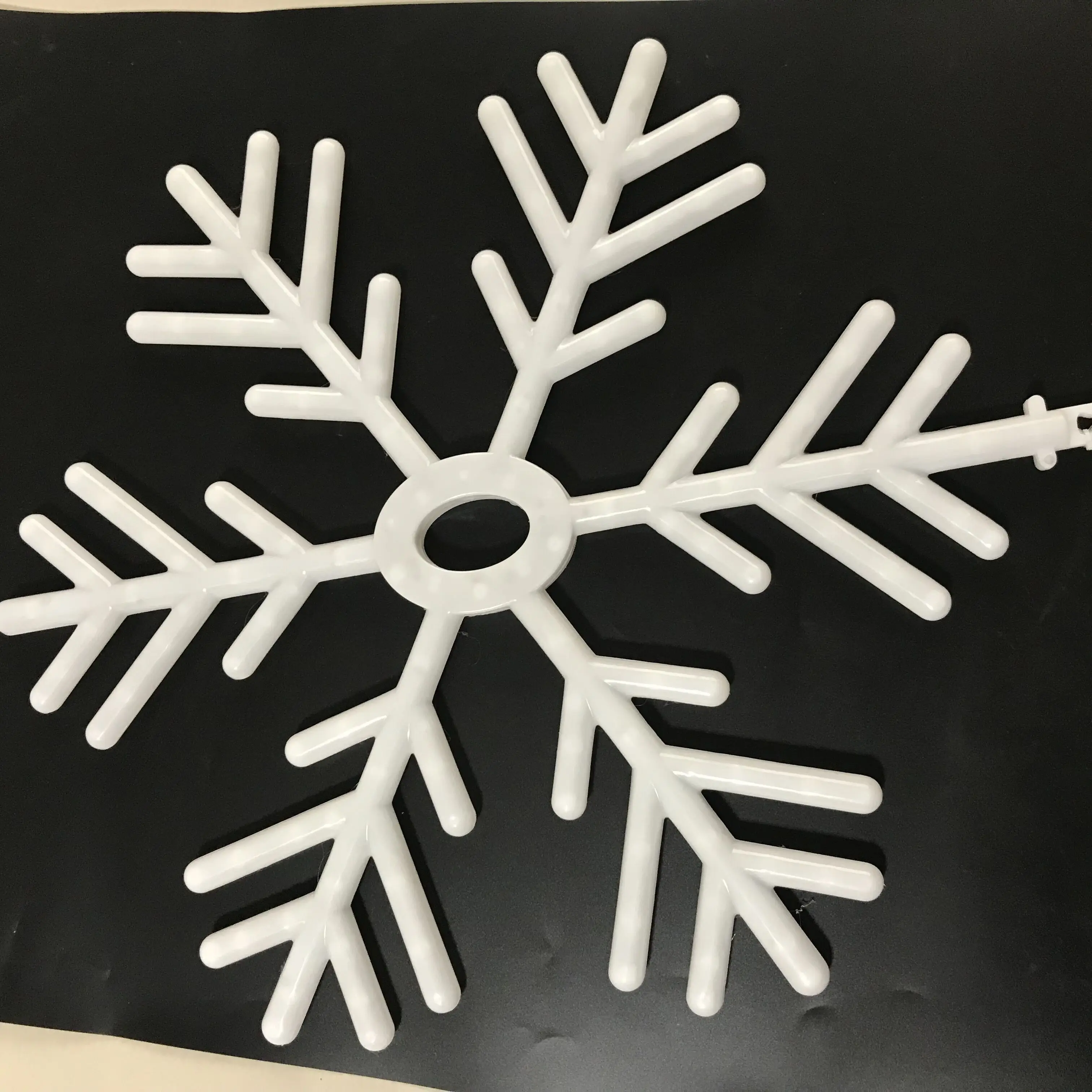 Christmas Decoration Led Snowflake Meteor Shower Rain Lights Outdoor Waterproof