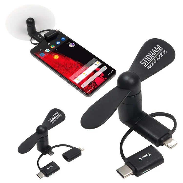2 в 1 Тип C Micro USB мини-вентилятор для Samsung Xiaomi Huawei HTC мобильного телефона высокого качества вентилятор охлаждения