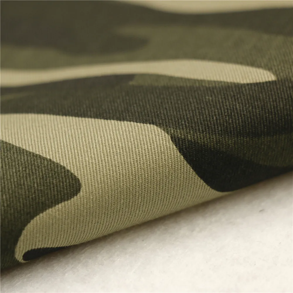 145cm 32x32/140x70 150gsm cotton twilll rip stop camouflage fabric army green nylon fabric