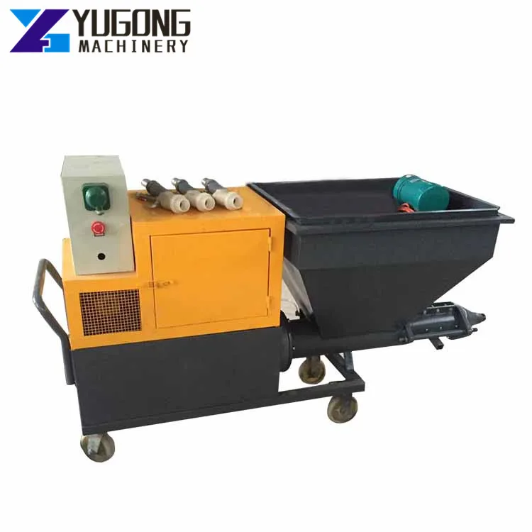 Wall Cement Plastering Mortar Spraying Machine Sand Plaster Mortar Spraying Machine For Sale