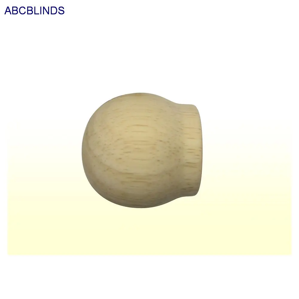 Wooden Curtain Rod Cover for Pocket Bird Style Finials