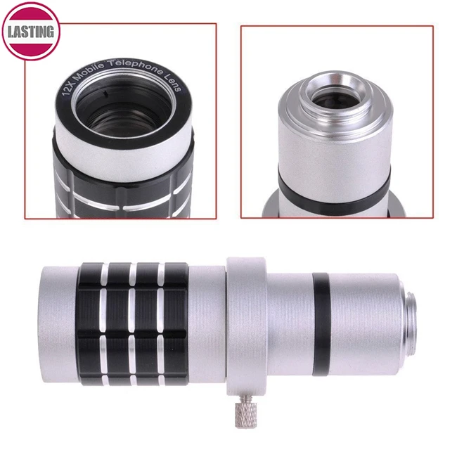 best selling products 2019 in usa 12x Telephoto Manual Focus Telescope Phone Camera Lens