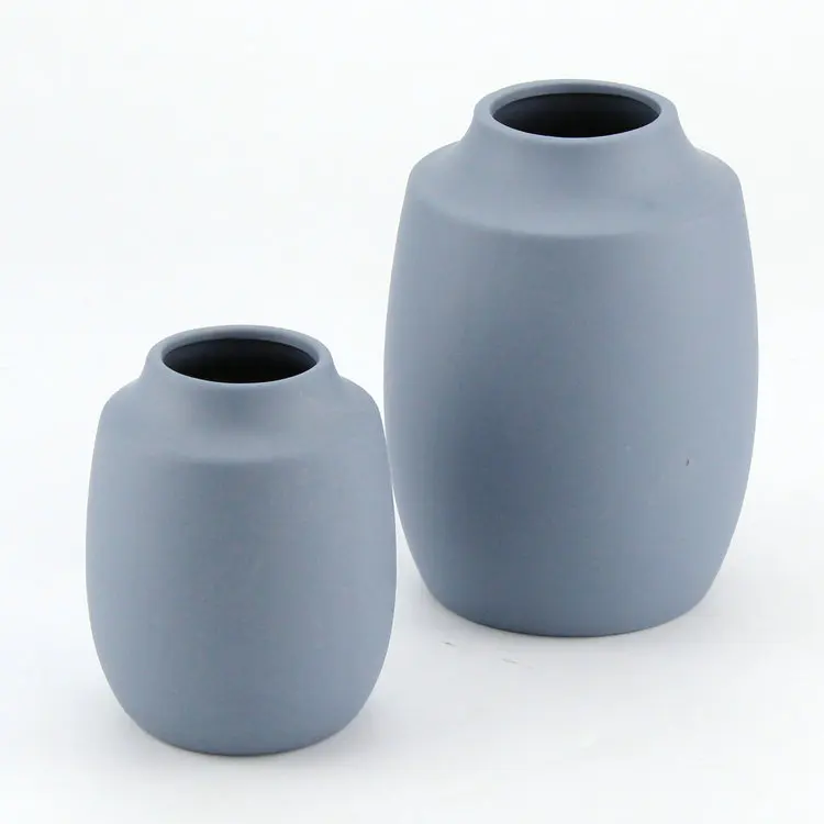 Главная Отель партия свадебный Декор Пользовательские цвет матовой керамической икебана ваза для цветов