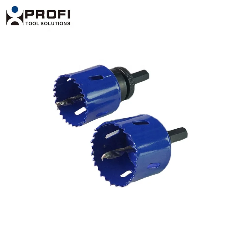 Profitools OEM 9 PCS 20mm - 54mm Electrician Hole Saw Kit / Plumber Hole Saw Set in Case