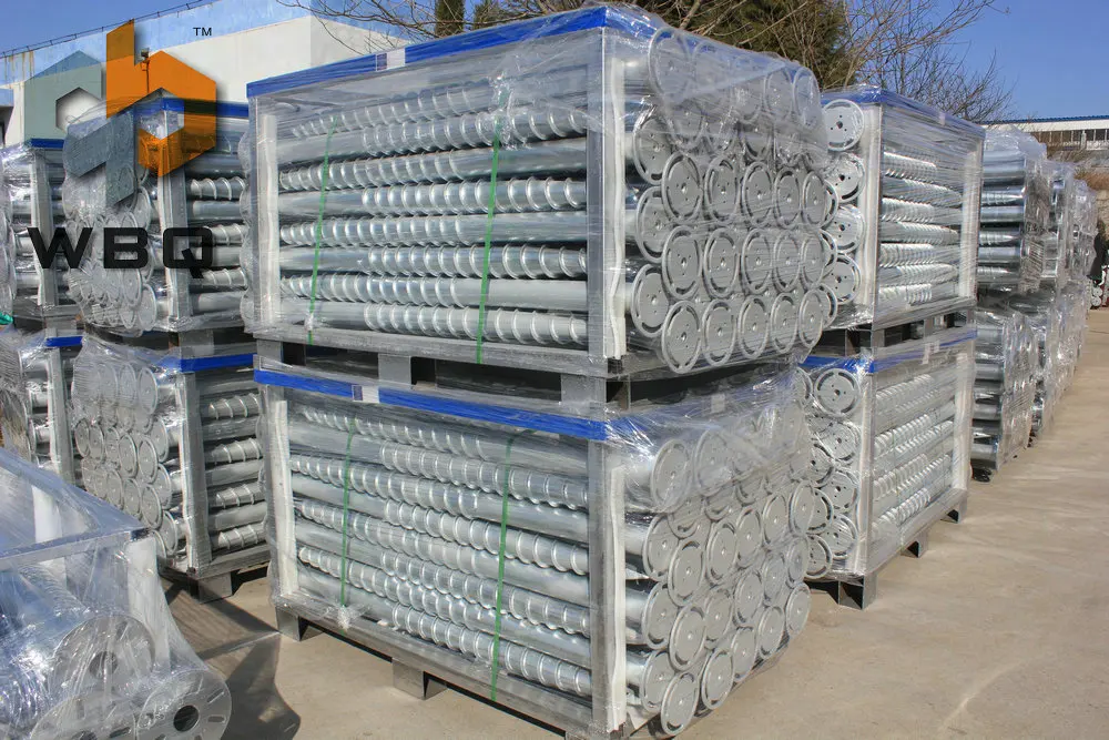 Солнечная система Горячеоцинкованный заземляющий винтовой анкер