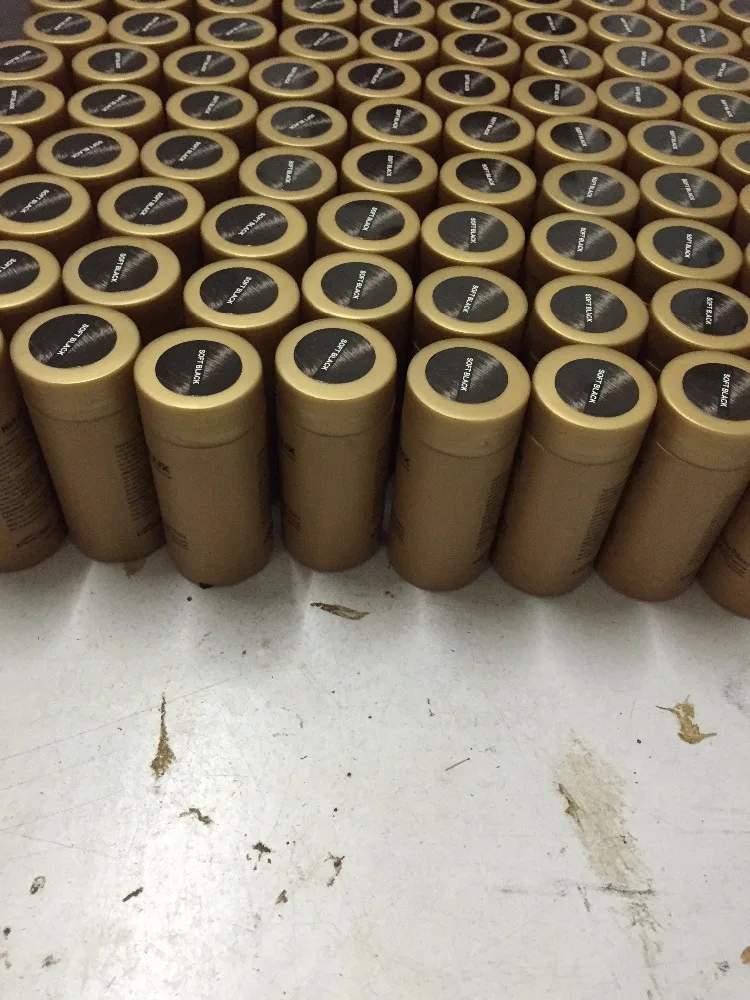 Бесплатные образцы для роста, мгновенное сохранение выпадения волос оптом, синтетический cabok cabuki, темные коричневые пакеты для заправки, утолщение волос, восстанавливающие волокна