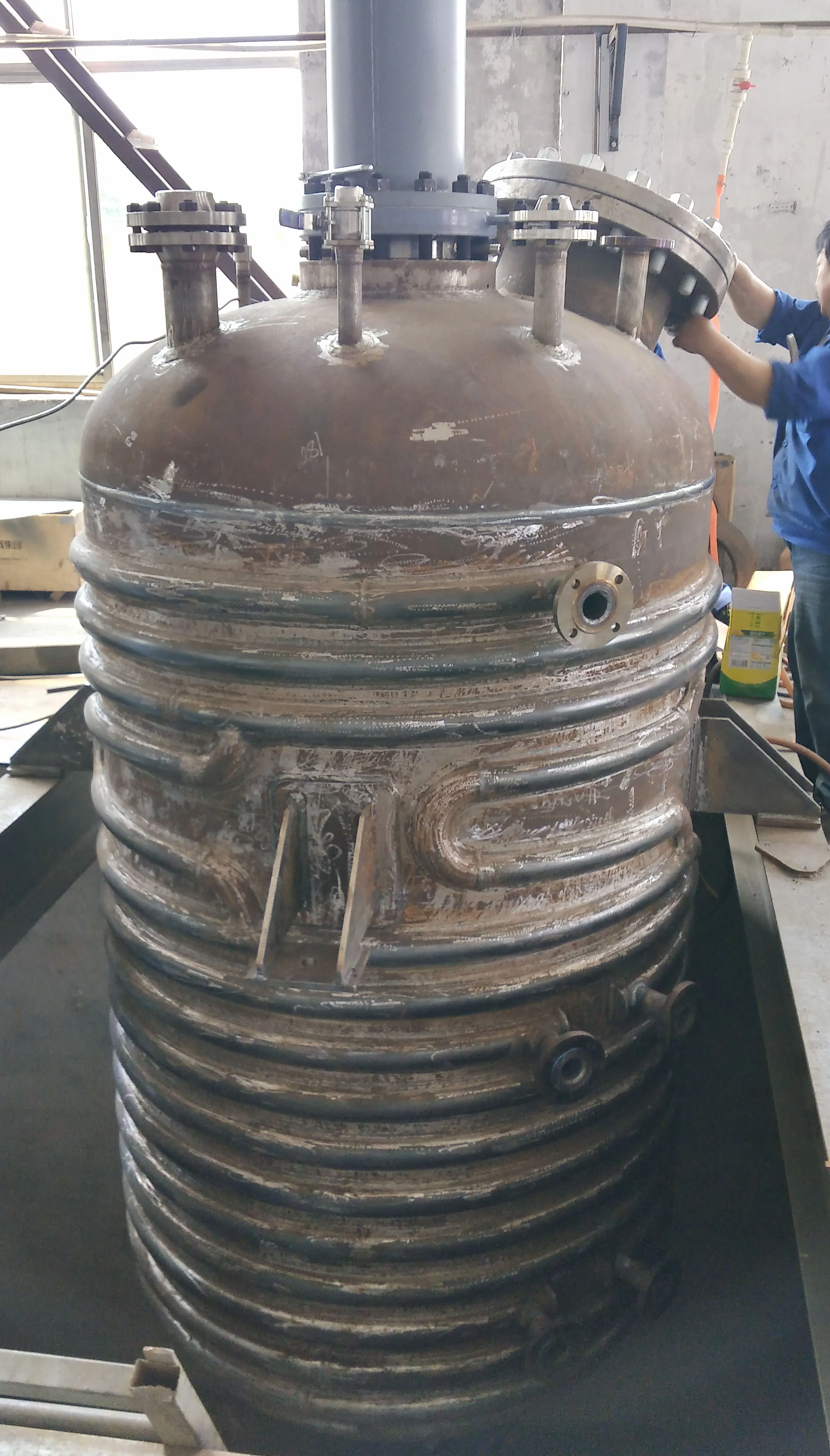Машина для изготовления клея, реакционный чайник из нержавеющей стали для изготовления акрилового клея