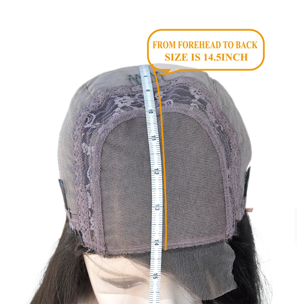 
New Style 100% Brazilian Remy Human Cuticle Aligned Hair Wig Side Parting Silky Straight Lace Front Wig 