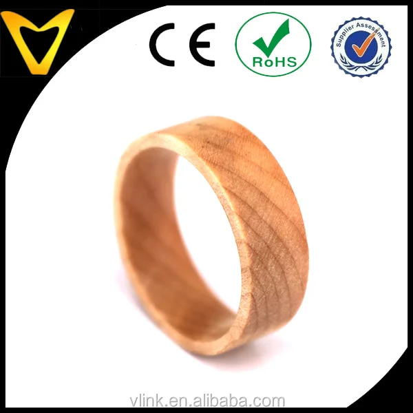 Douglas Fir womens or mens wooden wedding or engagement ring,Handmade organic bentwood artisan ring