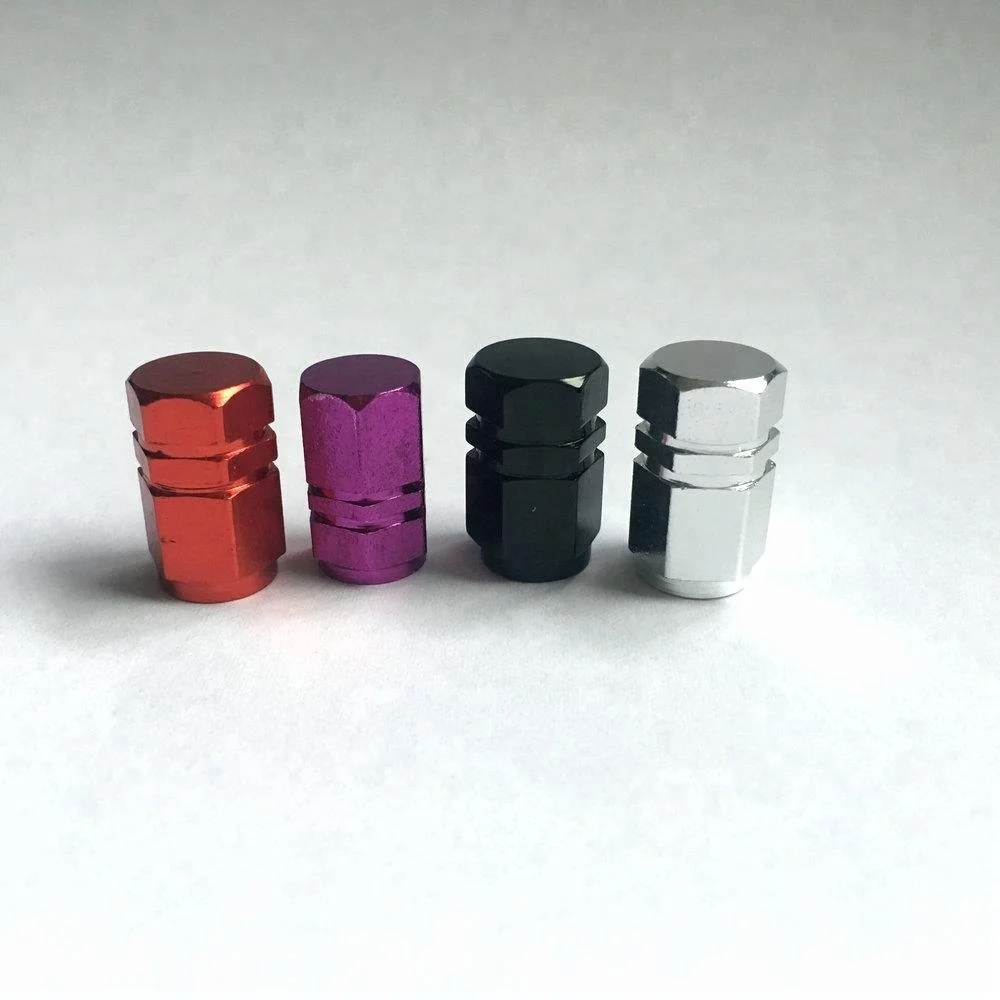 
Cutequeen 28pcs Black Aluminum Tire Rim Wheel Valve Stem Caps - Black Color 