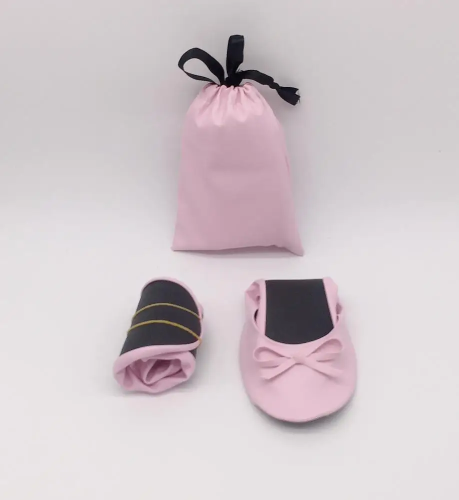 New OEM Design Wholesale Factory Direct Foldable Women Ballerina Flats Shoes