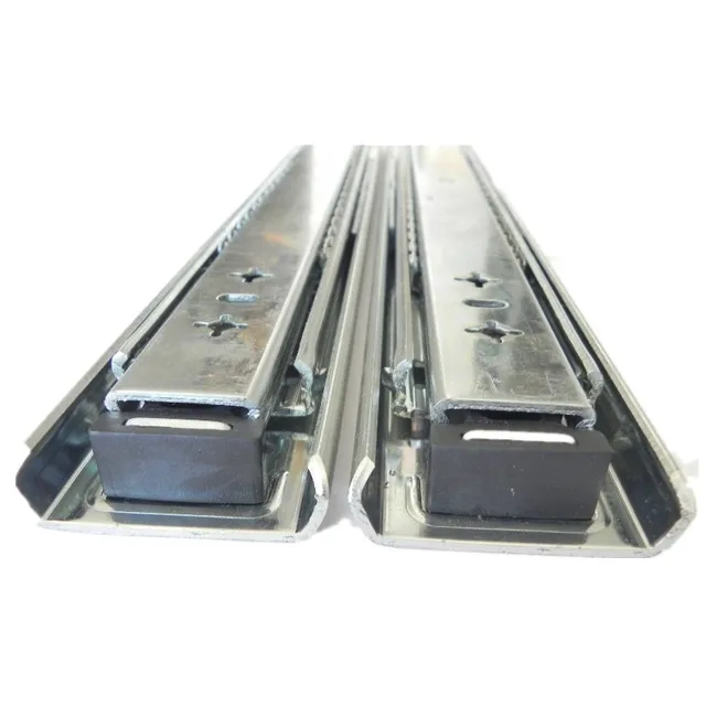 Push To Open Heavy Load Metal Drawer Side Slide Kitchen Cabinet
