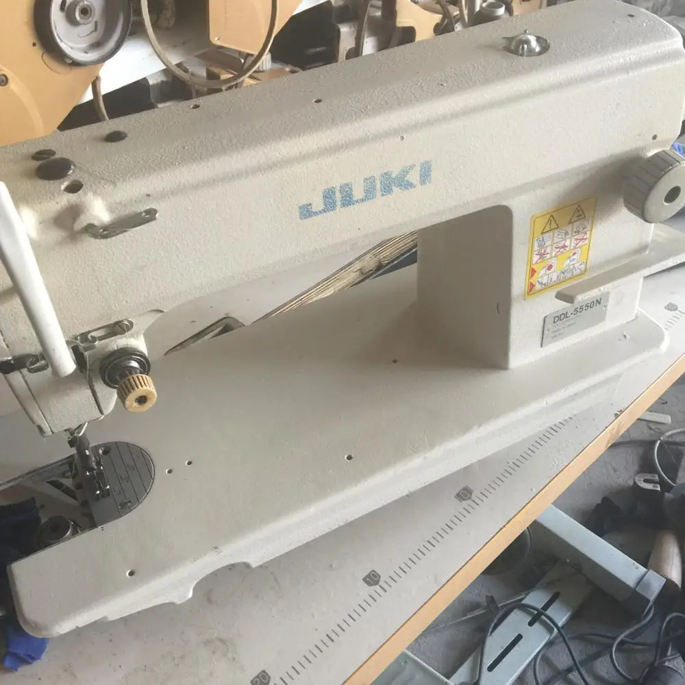 Used Juk i 5550N lockstitch industrial sewing machine with good working quality