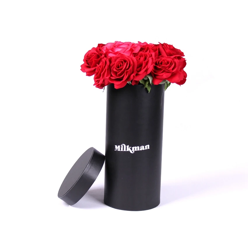 Customized Package Round Hat Square Velvet Heart Shape Luxury Preserved Gift Roses Flower Box