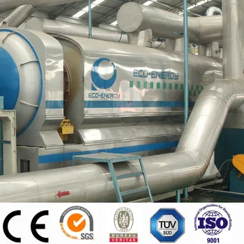 Industrial Continuous Waste Plastic Pyrolysis to Fuel Equipment