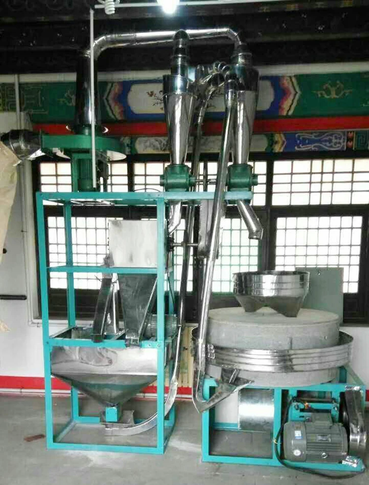 corn flour stone mill plant/maize flour milling machine/Flour milling stone Roller Mill Machine