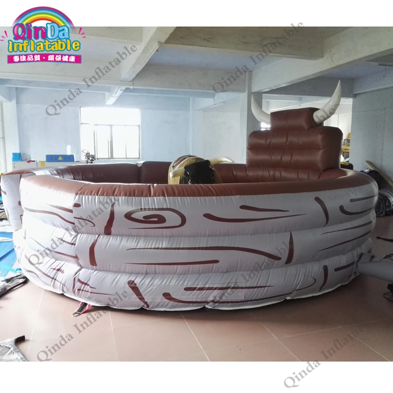 
Durable PVC material inflatable redeo bull, cheap price mechanical bull riding for sale 