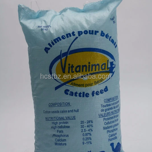 
new material cattle feed and poultry feed bags or sacks 