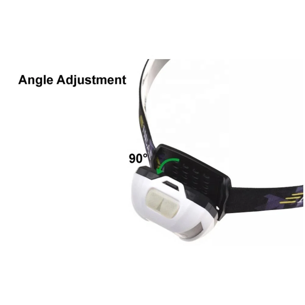 Clover Hot sales Factory Supply Outdoor White Lamp Head Adjustable 3W USB rechargeable led head lamp