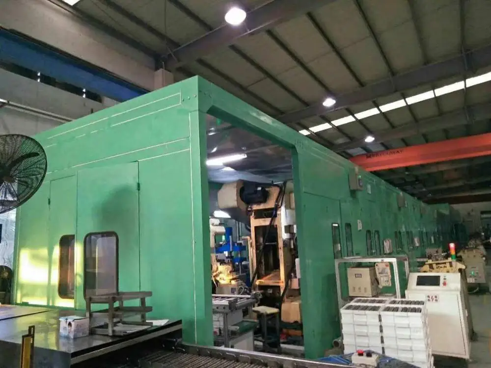 
Big Size Green Flushing Machine Soundproof Room With Glass Window China supplier 