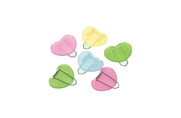 
2016 HOT child shape Pretty unique paper clips Round square 