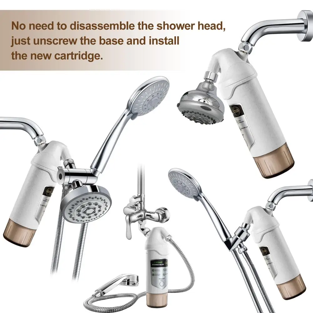 Горячая Распродажа, фильтр для душа с хлором-удаление 99% хлора для корпуса спа с углеродным фильтром kdf