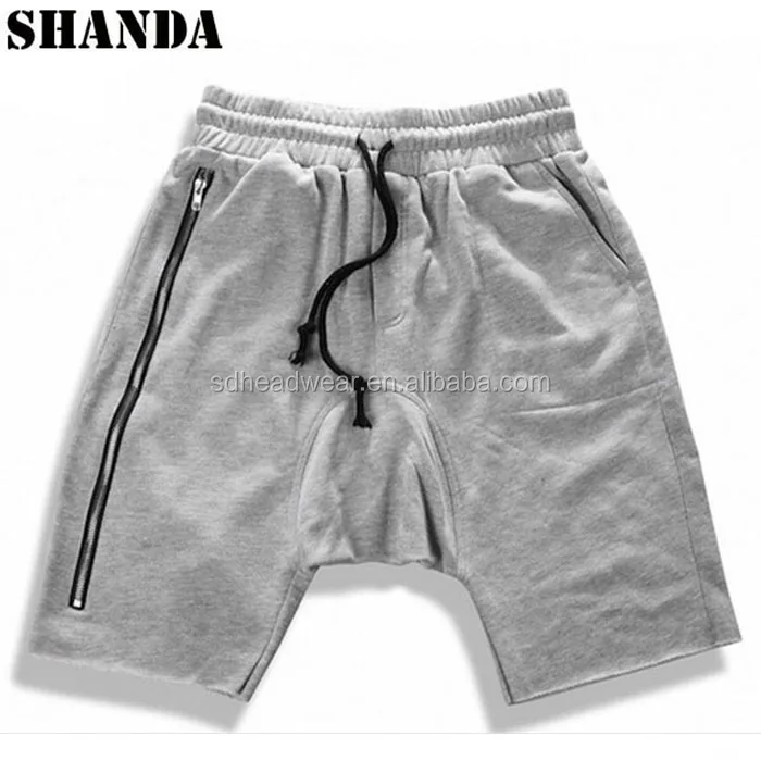 
Athletic shorts drop-crotch shorts wholesale custom black man gym shorts 