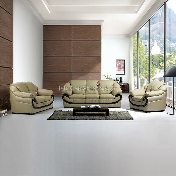 1+2+3 modern cheap italy leather sofa set in living room furniture manufacturer 315