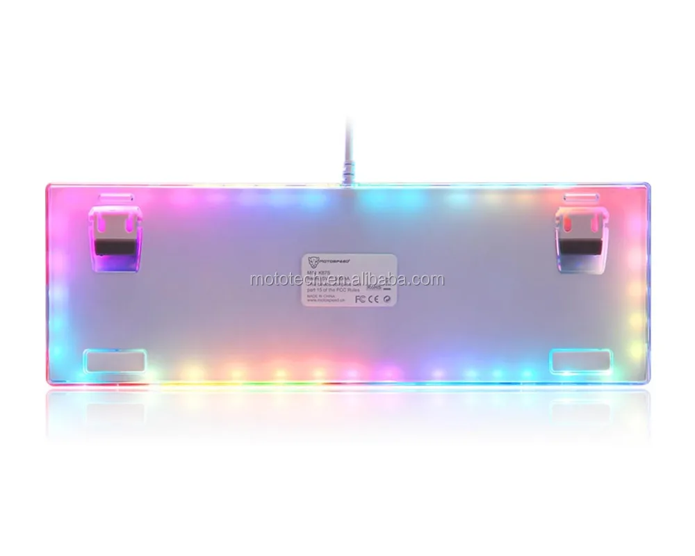 MotoSpeed K87s Colorful Illuminated Backlight Usb Wired Gaming Backlit Keyboard