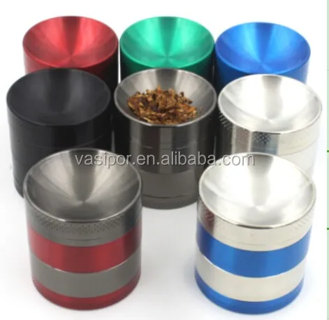 High Quality Logo Custom Home Hand Concave Top  Grinders  Spice Crusher