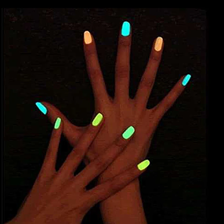 
Hot sale Wholesales Poplar Color nail polish no logo Soak off Glow in the Dark Gel polish  (62120366873)