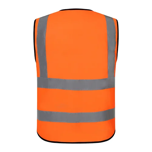 
High Visibility Multi-pockets Reflective Hi Vis Safety Vest For Workers 