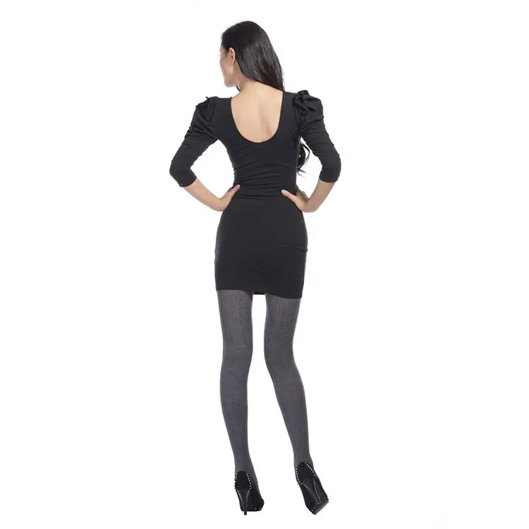 120D factory directly selling Elastic High-Waisted  Non season fair price velvet  Thick Girls Women autumn winter  Pantyhose