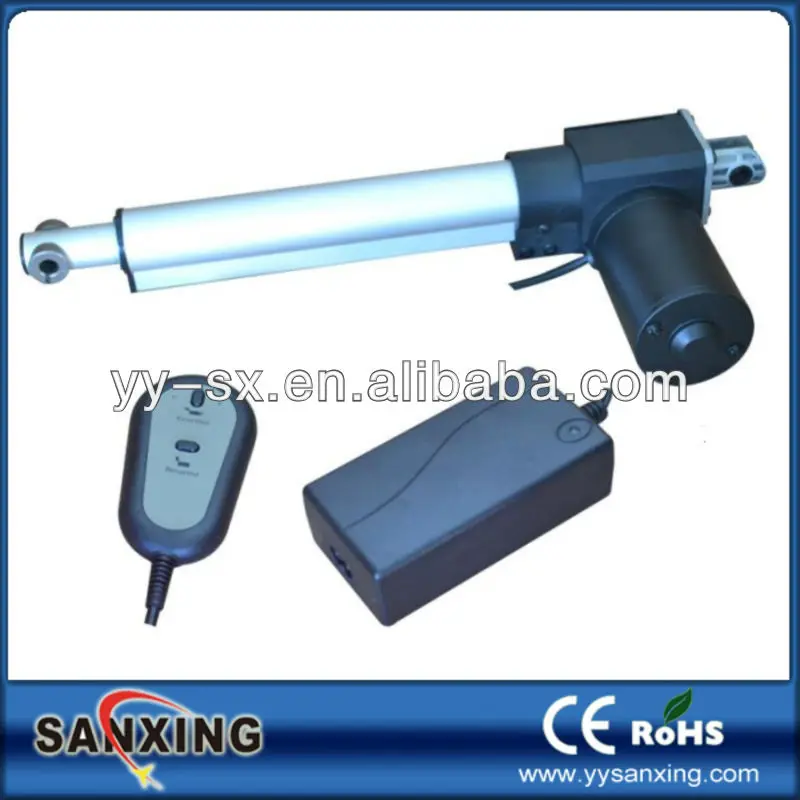 100 мм ход электрический линейный привод 12 В