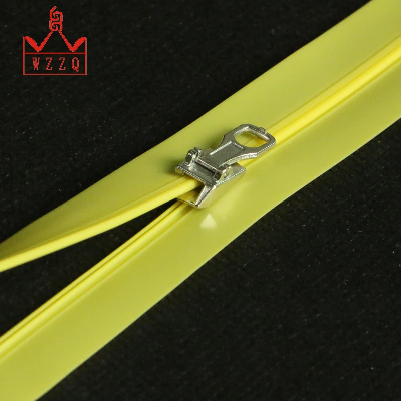 Цветная Или прозрачная пластиковая молния из полиэтилена, лучше всего подходит для сумки