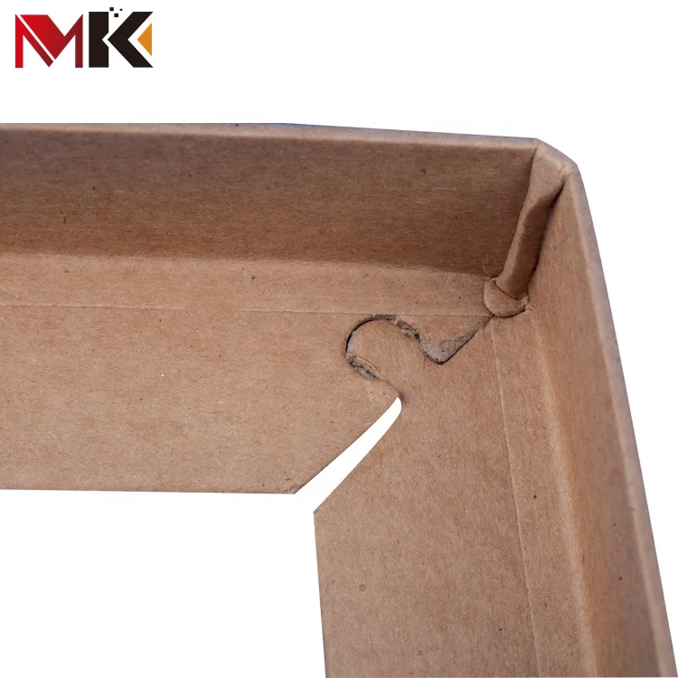 100% Recyclable And Wood Free Puzzle-cut Carton Angle Paper Corner Protector Edgeboard For Packaging