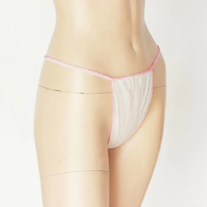 Фабрика PP нетканые стринги Одноразовые трусики сексуальное нижнее белье азиатские женщины для азиатских женщин