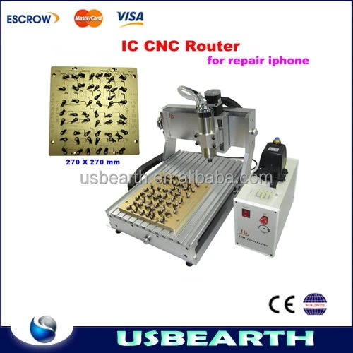 Прекрасно в сочетании producs BGA и чпу, LY 3040 IC фрезерный станок с чпу только для iPhone ремонт IC