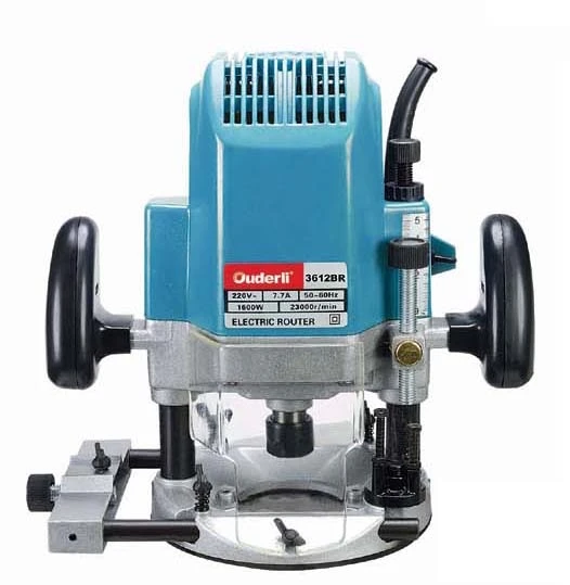 1600W 0~65MM china Electric Plunge router Machine M1R-ODL-3612BR