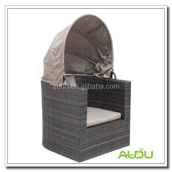 Audu ротанга открытый круглая кровать на продажу