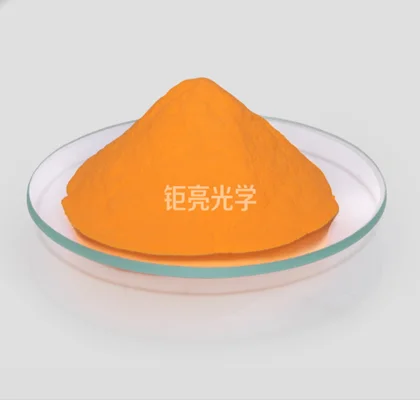 Glow in the dark pigment powder for luminous products