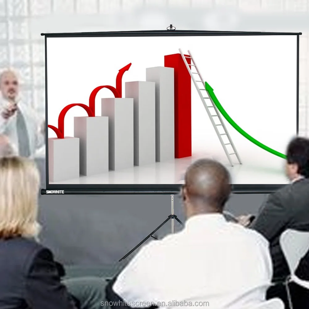 Штатив SNOWHITE для проектора, 100 дюйма, формат 4:3, 3V100MTV