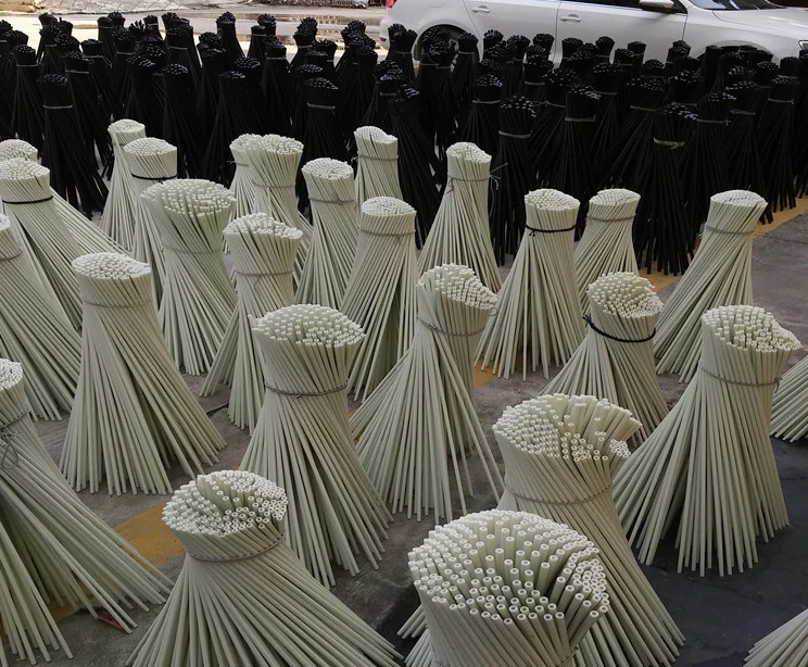 flexible fiberglass tent poles 5mm 6mm 8mm 10mm 12mm