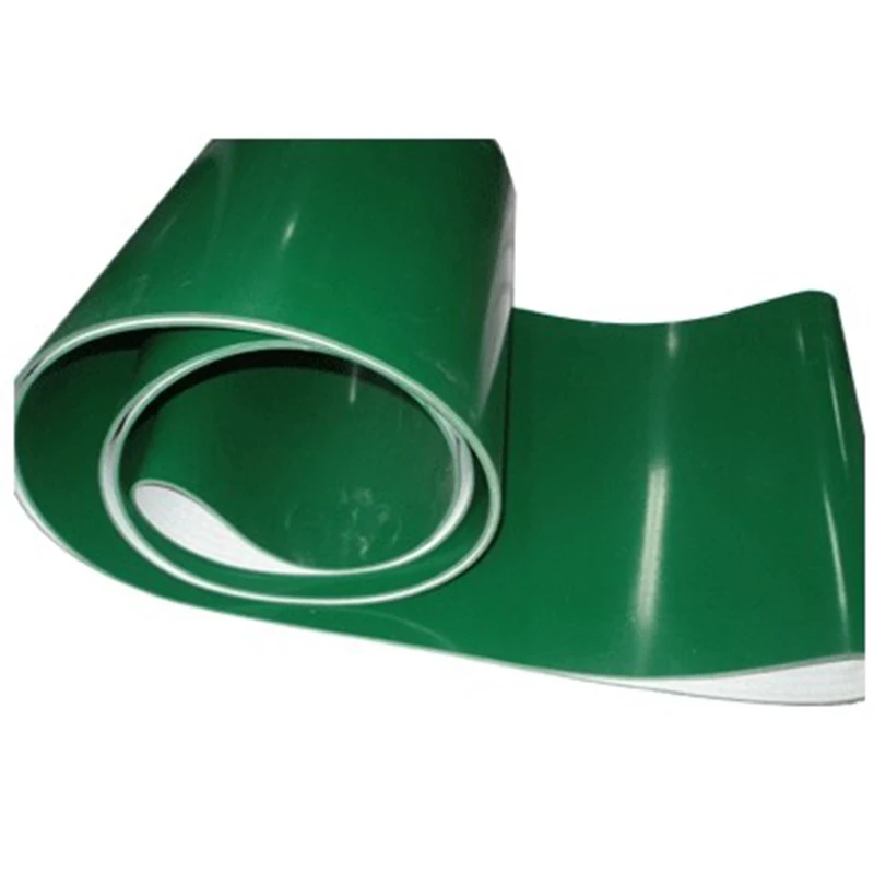 Adjustable speed small green Wear resistance PVC Belt Conveyor
